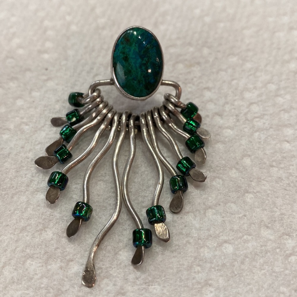Turquoise earrings - Picture 2 of 7
